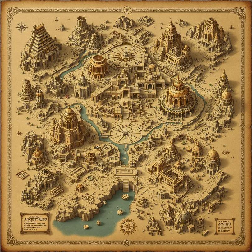 Générateur de cartes fantastiques - créez des cartes du monde fantastiques uniques avec l‘IA