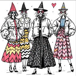 Fashion Doodle Art
