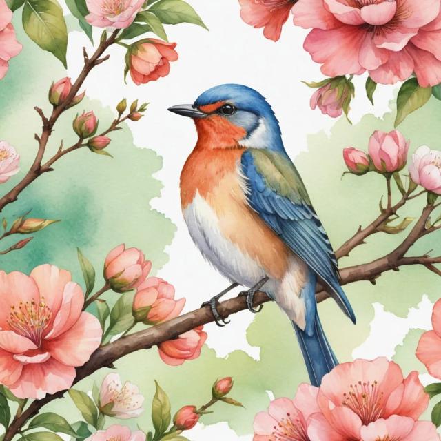 cute-watercolor-art template 1