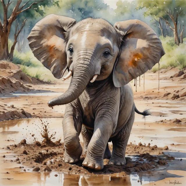 cute-watercolor-art template 3