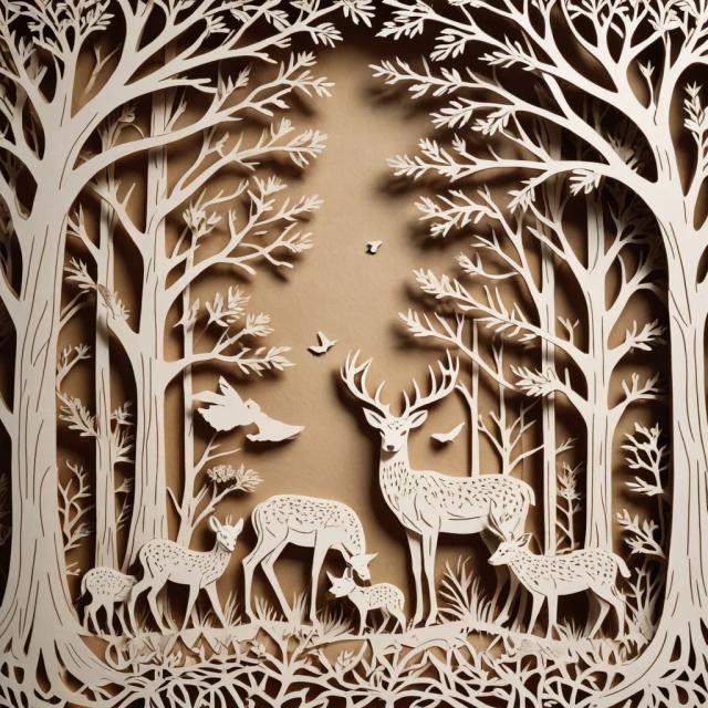 papercut-art template 3