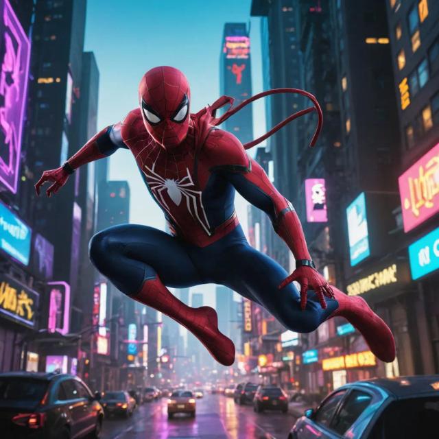 spider-man-art template 2