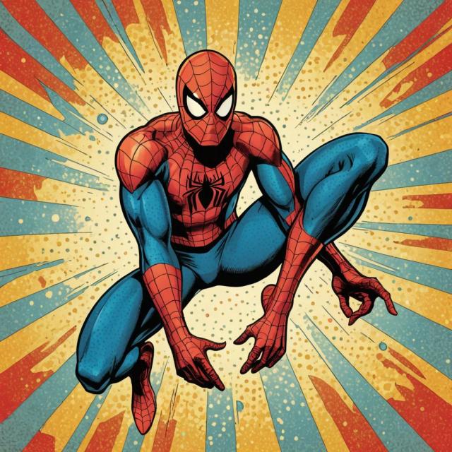 spider-man-art template 3