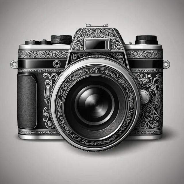 vector-black-white template 2