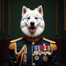 Portrait d'un animal de compagnie placeholder